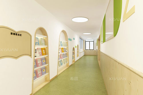 幼兒園走廊裝修如何布置?走廊天花板應該怎樣設計?